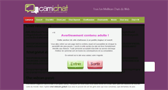 Desktop Screenshot of camichat.com